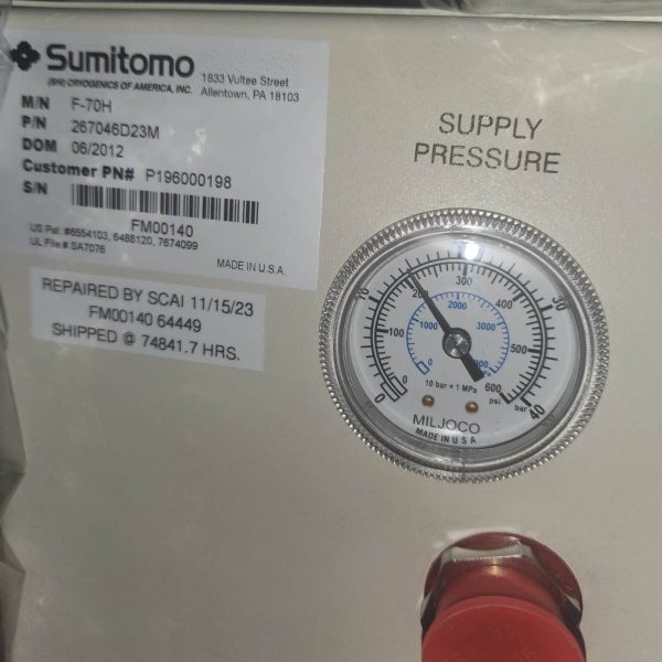 Sumitomo F70H Compressor - Image 4