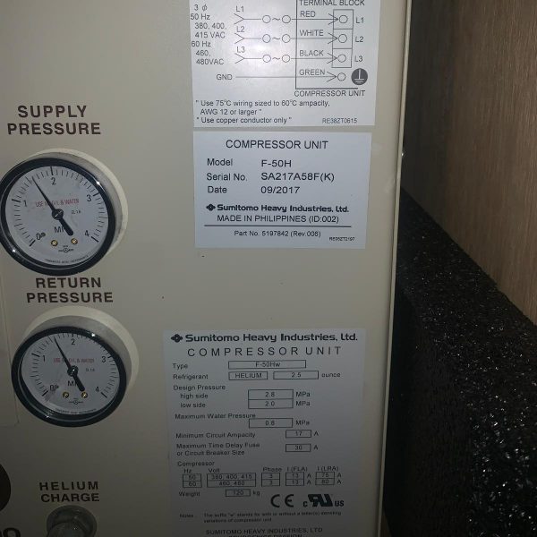 F-50H Sumitomo Compressor - Image 4