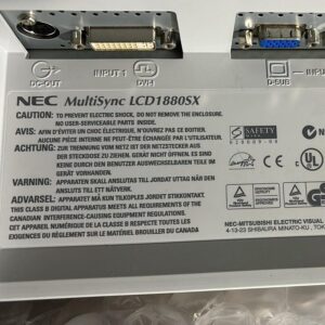 NEC MULTISYNC 19" MONITOR