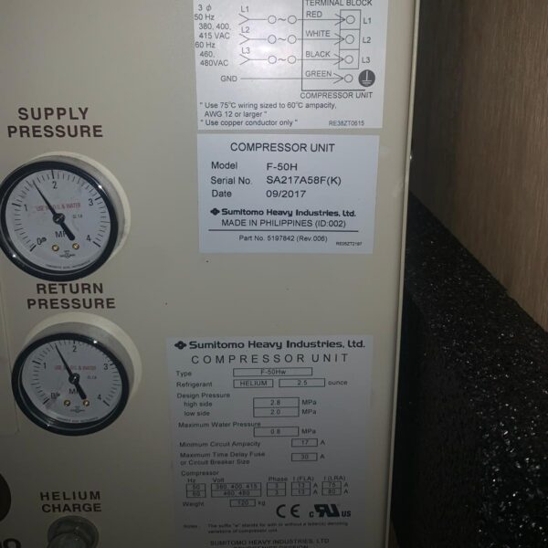 882-3-1 F-50H Sumitomo Compressor